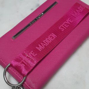 Hot Pink Steve Madden Wristlet Wallet